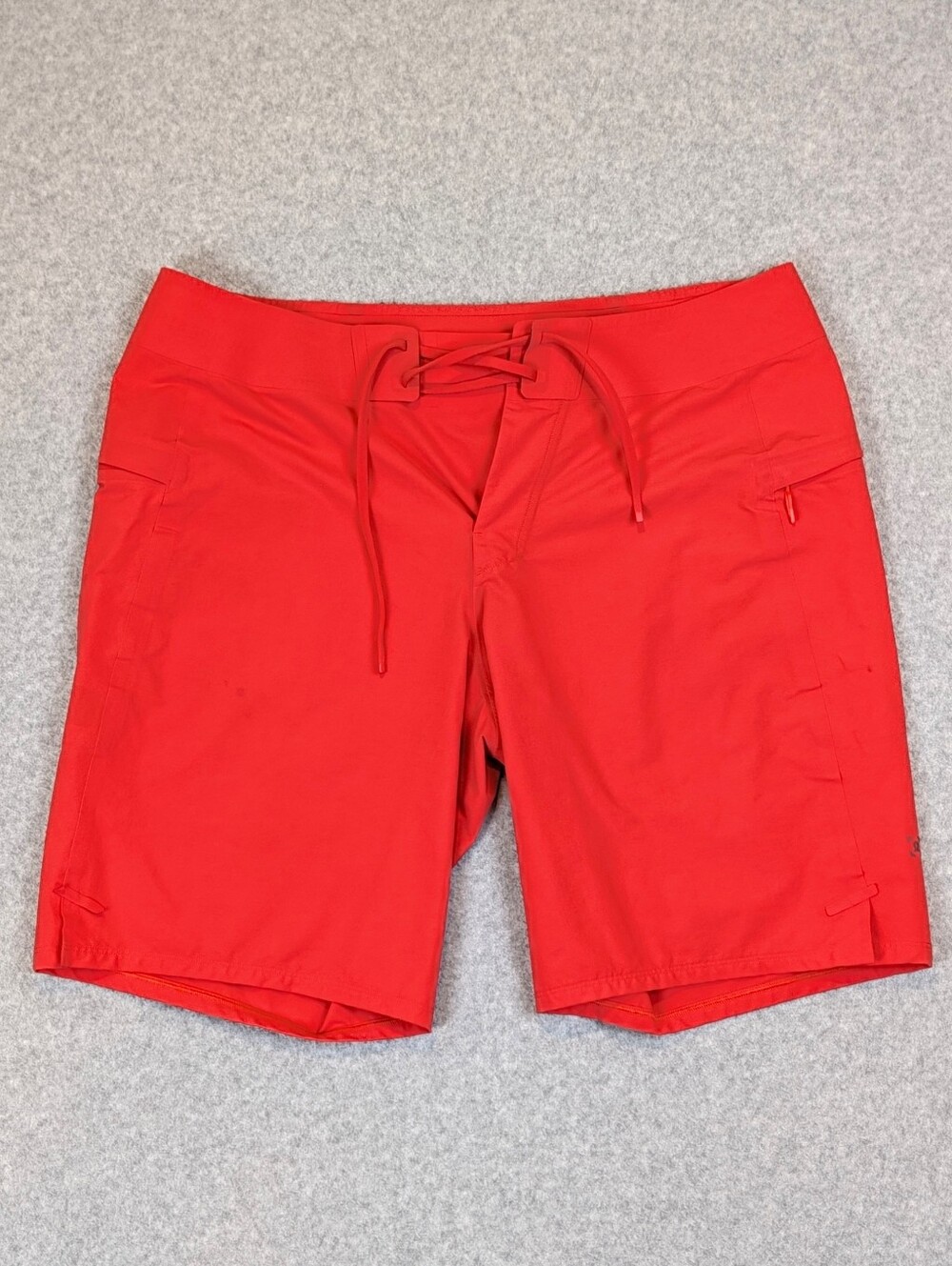 Lululemon Current State Board Shorts Men's 32 Solar Orange 9" Swim Trunks M7ALGS